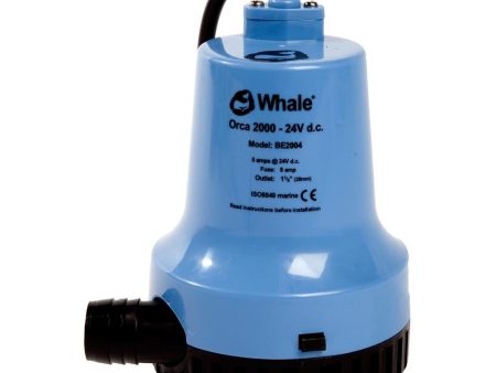 Whale Orca 2000 GPH Submersible Bilge Pump 12V - BE2002 Fashion