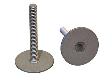 Weld Mount 1.5  Tall Stainless Stud w 1 4  x 20 Threads - Qty. 10 - 142024 For Discount