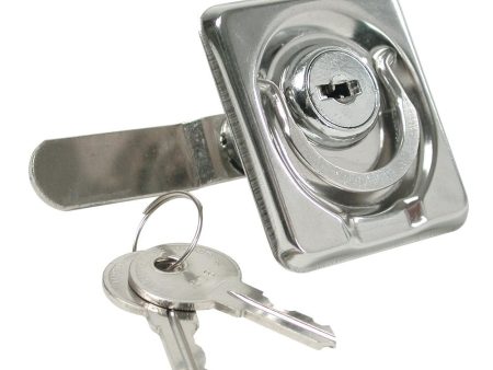 Whitecap Locking Lift Ring - 304 Stainless Steel - 2-1 8  - S-224C Supply