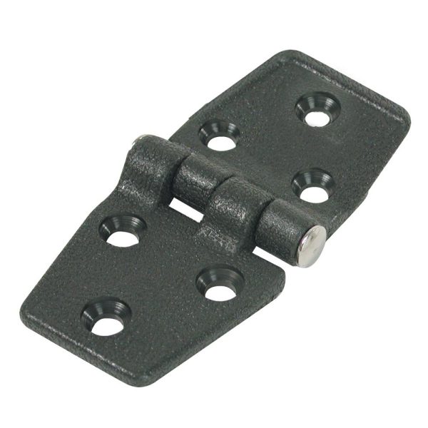 Whitecap Door Hinge - Black Nylon - 1-1 2  x 3  - S-3030 Online Sale