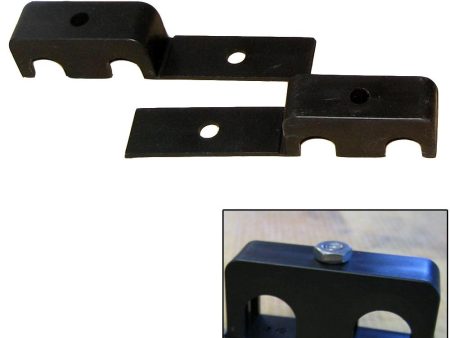 Weld Mount Double Poly Clamp f 1 4  x 20 Studs - 1 2  OD - Requires 1.5  Stud - Qty. 25 - 80500 For Discount