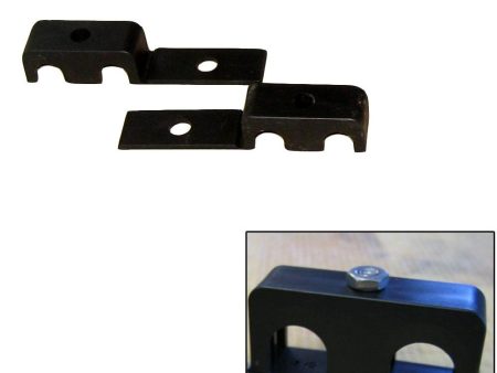 Weld Mount Double Poly Clamp f 1 4  x 20 Studs - 3 8  OD - Requires 1  Stud - Qty. 25 - 80375 Online