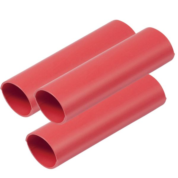 Ancor Heavy Wall Heat Shrink Tubing - 3 4  x 12  - 3-Pack - Red - 326624 Online now