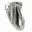 Whitecap Fender Hook - CP Brass - 1-9 16  x 1-3 16  - S-977C on Sale