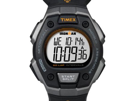 Timex Ironman Core 50-LAP Full-Size - Black Gray - TW5K955009J For Cheap