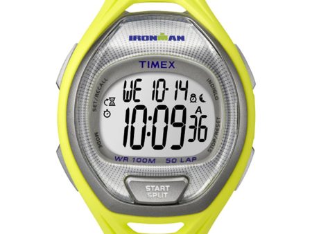 Timex IRONMAN Sleek 50 Full-Size Watch - Lime - TW5K961009J For Cheap