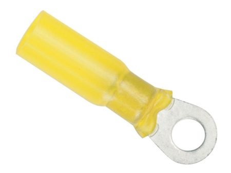 Ancor 12-10 Gauge - #10 Heat Shrink Ring Terminal - 25-Pack - 312325 Online Hot Sale