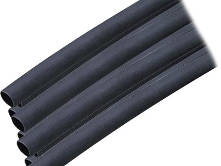 Ancor Adhesive Lined Heat Shrink Tubing (ALT) - 1 4  x 12  - 10-Pack - Black - 303124 Online Hot Sale