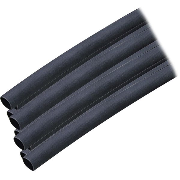 Ancor Adhesive Lined Heat Shrink Tubing (ALT) - 1 4  x 12  - 10-Pack - Black - 303124 Online Hot Sale