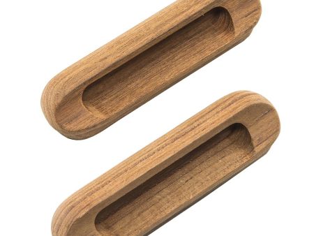 Whitecap Teak Oblong Drawer Pull - 4-1 16 L - 2 Pack - 60124-A Online