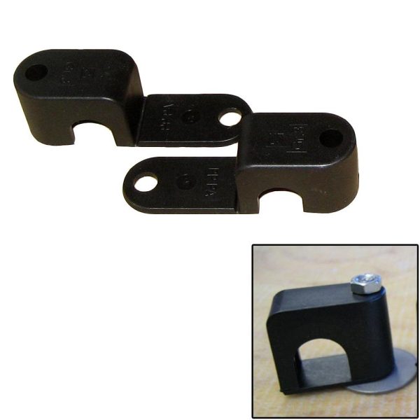 Weld Mount Single Poly Clamp f 1 4  x 20 Studs - 1 2  OD - Requires 1.5  Stud - Qty. 25 - 60500 Online