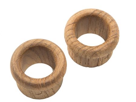 Whitecap Teak Finger Pull - 5 8  Barrel Length - 2 Pack - 60145-A on Sale