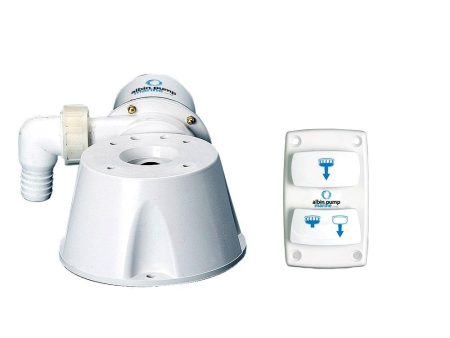 Albin Pump Marine Silent Electric Toilet Kit - 12V - 07-66-021 Fashion