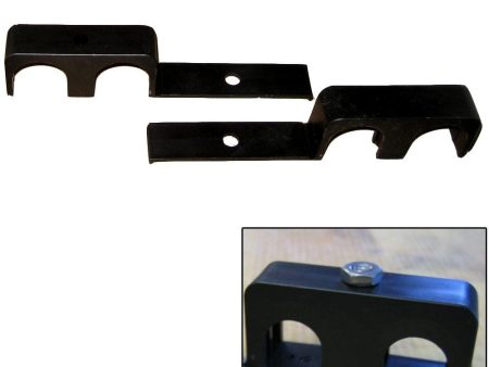 Weld Mount Double Poly Clamp f 1 4  x 20 Studs - 1  OD - Requires 1.75  Stud - Qty. 25 - 801000 For Cheap