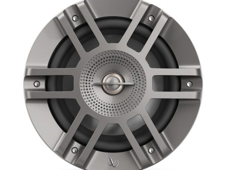 Infinity 6.5  Coaxial Marine RGB Kappa Series Speakers - Pair - Titanium Gunmetal - KAPPA6125M Online