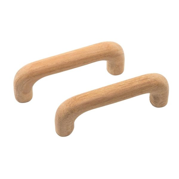 Whitecap Teak Handle Drawer Pull - 3-5 8  - 2 Pack - 60137-A Online Hot Sale