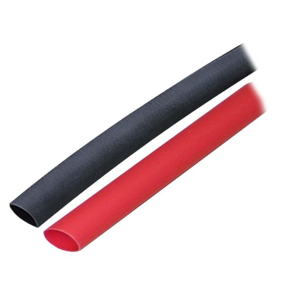 Ancor Adhesive Lined Heat Shrink Tubing (ALT) - 3 8  x 3  - 2-Pack - Black Red - 304602 Supply