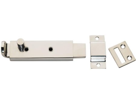 Whitecap Spring Loaded Slide Bolt Latch - 316 Stainless Steel - 5-5 16  - S-588C Online Hot Sale