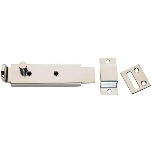 Whitecap Spring Loaded Slide Bolt Latch - 316 Stainless Steel - 5-5 16  - S-588C Online Hot Sale